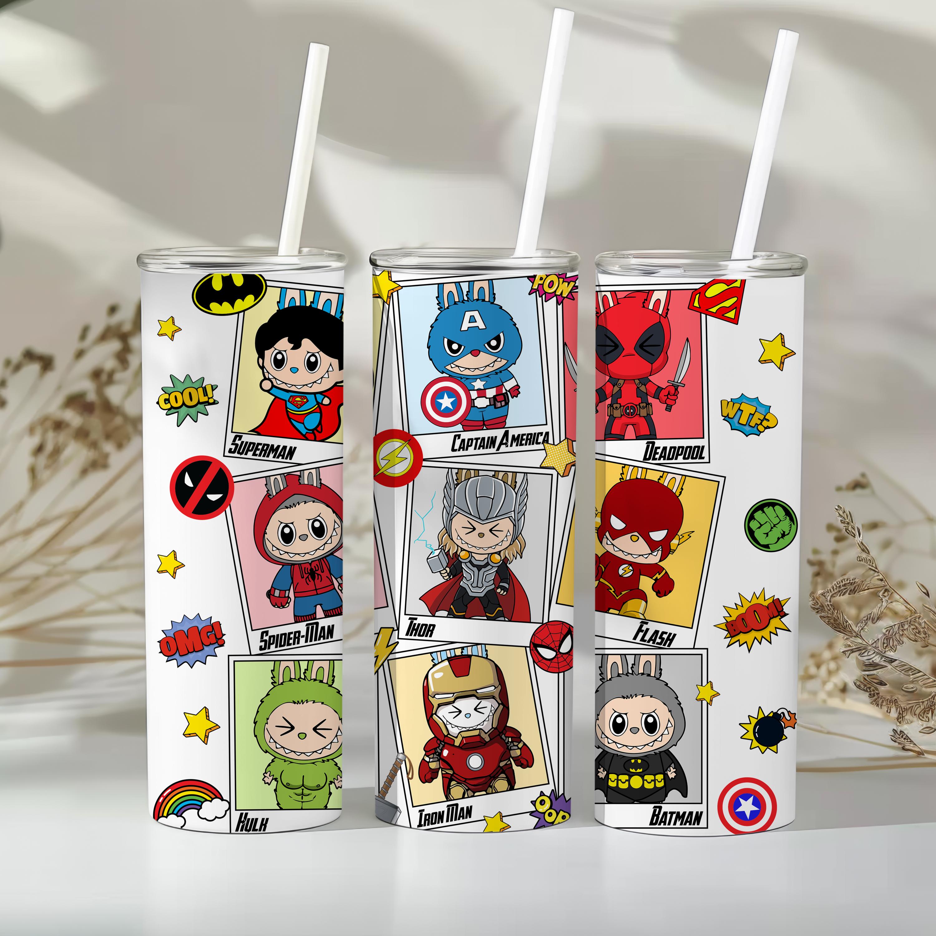 Labubu Tumbler Wrap Bundle Design | Labubu 20oz Tumbler Wraps