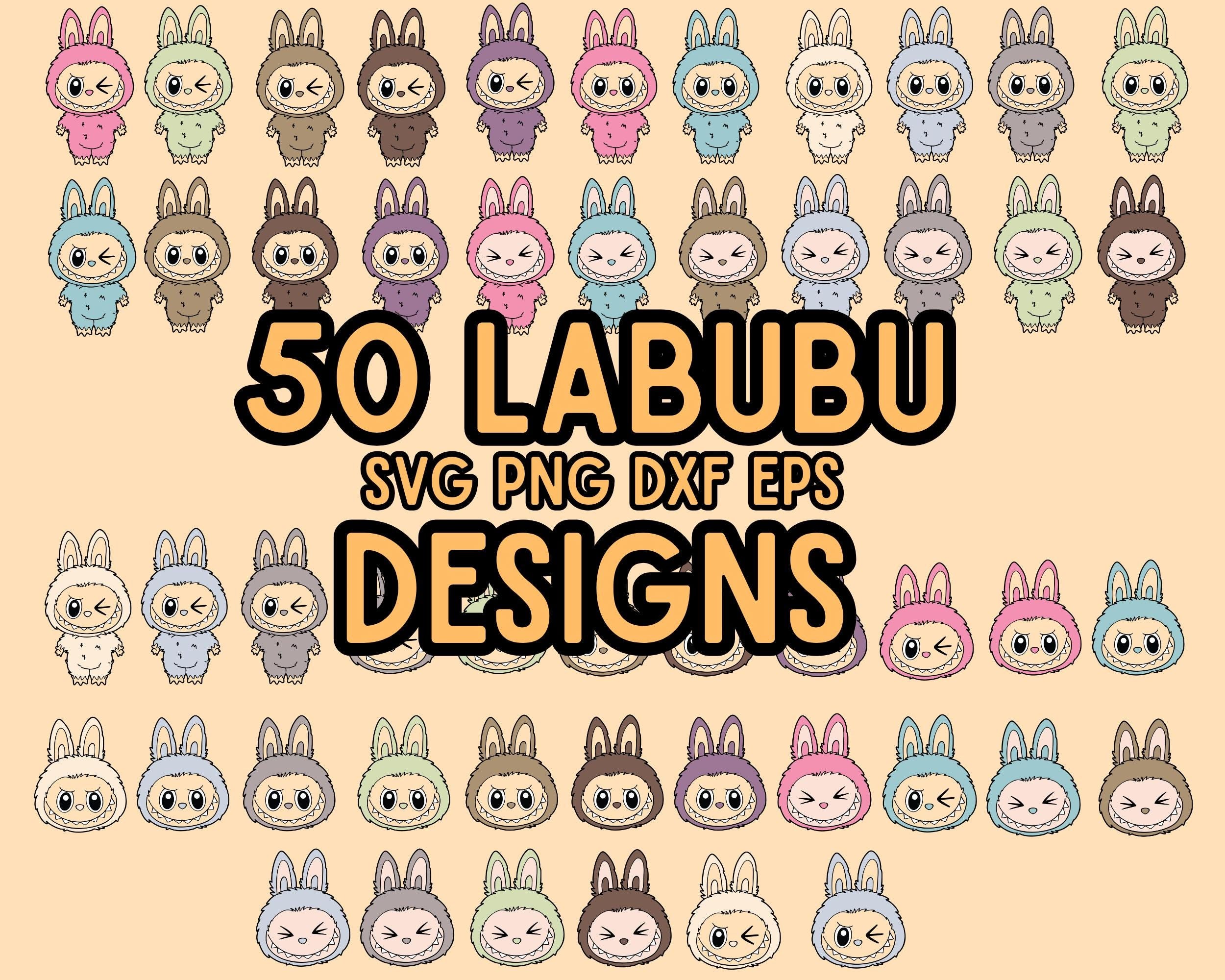 Labubu Bundle Designs | 50 Labubu Designs Clipart