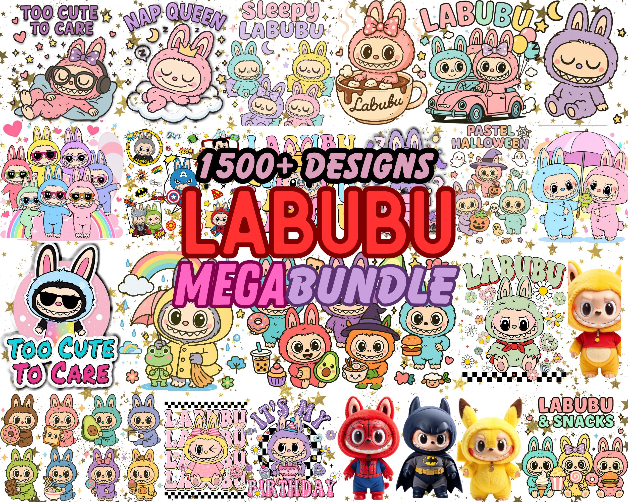 Labubu Mega Bundle | 1500+ Labubu Designs Clipart Png